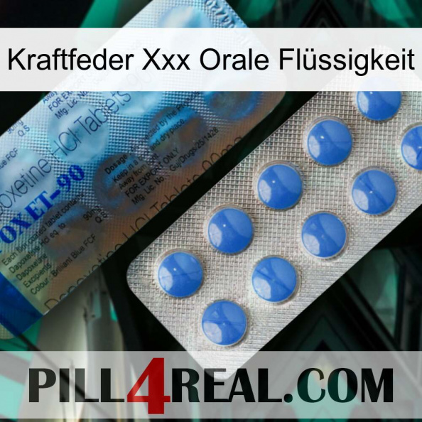 Kraftfeder Xxx Orale Flüssigkeit 40